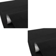 2x Motorcycle seat cover fabric artificial leather anti-slip black XL 140x100 cm Discount Set