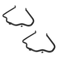 2x Sturzbügel für Harley Davidson Touring 97-08 Craftride Mustache schwarz Spar-Set_1