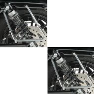 2x Satteltaschenhalter für Harley-Davidson Sportster 04-20 chrom Craftride Spar-Set_1