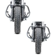 2x Sturzbügel für Harley Davidson Sportster 04-20 Craftride HS5 chrom Spar-Set_1