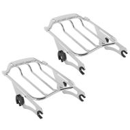 2x Gepäckträger AW Abnehmbar für Harley Davidson Touring Modelle 2009-2021 chrom Craftride Spar-Set_1