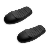 2x Seat for Café Racer Rebuilding Craftride black Discount Set