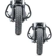2x Sturzbügel für Harley Davidson Sportster 04-20 Craftride HS5 schwarz Spar-Set_1