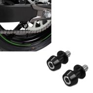 2x Motorrad Prismabuchsen-Racingadapter Motea Assen M8 schwarz Spar-Set_1