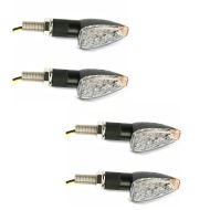 2x LED indicators motorcycle Turn signals Lumitecs KP12 2 pieces front-rear Discount Set