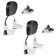2x Sissybar Harley Davidson Road King 97-08 Craftride Fast Driver-M chrom Spar-Set_1