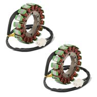 2x Lichtmaschine Stator für Yamaha XV 535 Virago 88-03 Alternator Zaddox Spar-Set_1