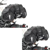 2x Motorcycle tail bag Bagtecs CL62 Rear Seat Bag Volume 62 Liters black Discount Set