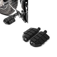 2x Fussrasten Fahrer-Sozius für Harley-Davidson Craftride FP14 schwarz Spar-Set_1