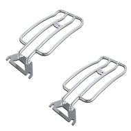 2x Gepäckträger Solo Rack für Harley-Davidson Touring 97-05 chrom Craftride Spar-Set_1