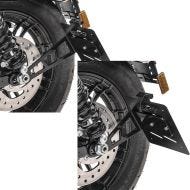 Set: Kennzeichenhalter seitlich L für Harley Sportster 04-20 schwarz + Kennzeichenhalter seitlich M für Harley Sportster 04-20 schwarz_1