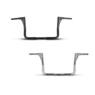Set: Lenker Ape Hanger 12" für Harley Street Glide 06-20 schwarz + Lenker Ape Hanger 12" für Harley Street Glide 06-20 chrom_1