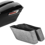 Set: Seitenkoffer für Harley Touring Modelle 2014- 2021 schwarz + Innenverkleidung für Seitenkoffer für Harley Touring 14-21_1