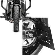 Set: Engine Guard compatible with Kawasaki Vulcan S/Cafe 15-24 Highway crash bar + Side Mount license plate holder S compatible with Kawasaki Vulcan S/Café 15-24 