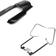 Set: Kotflügelverlängerung hinten für Harley Touring 96-08 + Kofferträger für Harley Touring 97-08 mit Schutzbügel chrom_1