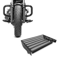 Set: Engine Guard compatible with Honda Rebel 500 CMX 17-24 Craftride Highway crash bar + Radiator Cover compatible with Honda Rebel 500 CMX 17-24 Grill guard Zaddox KG1