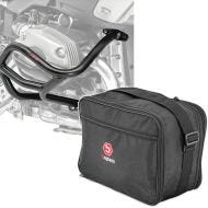 Set: Sturzbügel L für BMW R 1200 GS 04-12 Motoguard Schutzbügel + Innentasche Topcase Vario für BMW R 1200 GS / Adventure 04-12 Bagtecs MV3_1