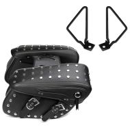 Satteltasche VH6 + Satteltaschenhalter Universal schwarz Craftride_1