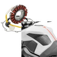 Set: Lichtmaschine Stator für Suzuki GSX-R 750 / 600 06-15 Alternator Zaddox + Seiten Tankpad für Suzuki GSX-R 750 / 600 Grip L_1