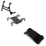 Set: Centre Stand + Dolly park-n-move compatible with Honda Hornet 900 02-05 + Radiator compatible with Honda Hornet 900 02-05 Water Cooler Engine Cooling
