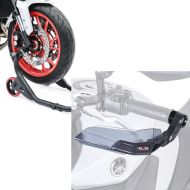 Set: Montageständer Vorderrad FM für KTM 1290 Super Duke GT / R + Hebelschützer Handprotektoren für KTM 1290 Super Duke GT / R Zaddox X2 schwarz_1