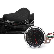 Set: Solo Federsattel für Suzuki LS 650 Savage BR11 Craftride + Motorrad Drehzahlmesser für Suzuki LS 650 Savage CVT chrom Craftride_1
