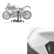 Set: Zentralständer BMW S 1000 RR 19-21 Motorradheber ConStands Power-Evo + Seiten Tankpad Grip Pad M für BMW S 1000 R / RR / XR_1