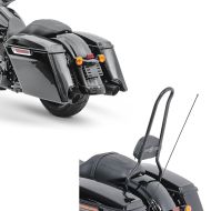 Set: Seitenkoffer Stretched für Harley Davidson Street Glide (FLHX) 14-21 Craftride + Sissybar für Harley Davidson Street Glide 14-21 Craftride SP schwarz_1
