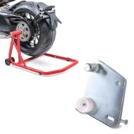 Set: Einarmständer Ducati Multistrada 1200 10-17 Montageständer ConStands Single-Classic rot + Adapterplatte für ConStands Power Ducati Multistrada 1200 10-14_1