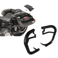 Set: Seitenkoffer Set Triumph Rocket III Roadster Craftride Delaware 33Ltr inkl Haltesatz schwarz + Sturzbügel MB Triumph Rocket III Roadster 10-18 Craftride schwarz_1
