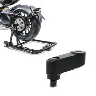 Set: Rangierhilfe Honda CB 1000 R 08-16 Montageständer ConStands Single Mover Schwarz + Spiegelverlängerung Honda CB 1000 R 08-16 Tourtecs Paar 40mm schwarz_1