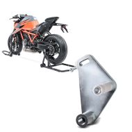 Set: Einarm Montageständer Set für BMW R NineT 14-21 Motorradständer hinten vorne Constands CLS + Adapterplatte für ConStands Power BMW R NineT 14-21_1