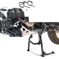 Set: Satteltaschen Set WP8 für Honda Africa Twin CRF 1000 L 18-19 mit Hecktasche und Kofferträger Bagtecs + Hauptständer für Honda Africa Twin CRF 1000 L 16-19 Constands Mittelständer_1