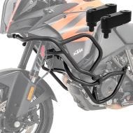 Set: Sturzbügel Set für KTM 1190 Adventure/ R 13-16 blk oben und unten Schutzbügel + Spiegelverlängerung KTM 1190 Adventure / R 13-16 Tourtecs Paar 40mm schwarz_1