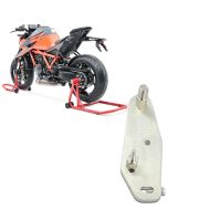 Set: Single Sided Paddock Stand Set compatible with KTM 1290 Super Duke R 14-23 Rear Front Constands CLR + Adaptor for ConStands Power compatible with KTM 1290 Super Duke R 20-23