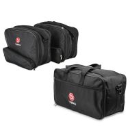 Set: Pannier Liner Inner bag compatible with BMW K 1600 GT / GTL 11-24 Bagtecs + Inner bag MT2 compatible with BMW K 1600 GT 11-24 Bagtecs fits for original Topcase
