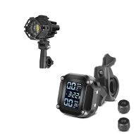 Set: LED Auxiliary Spot Light Set w. crash bar brackets and protection grill Lumitecs S22X + Tyre pressure monitoring system RDKS with temperature gauge Tourtecs tyre pressure gauge digital
