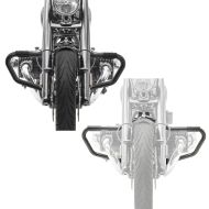 Set: Engine Guard Mustache compatible with BMW R 18 / Classic 20-24 Crash Bar 38mm Craftride MV5 black + Engine Guard Mustache compatible with BMW R 18 / Classic 20-24 Crash Bar 32mm Craftride MV3 black