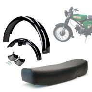 Set Seat +  Fender with Splash Guard suitable for Simson S50 S51 S70 Craftride complete seat
