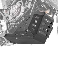 Skid Plate compatible with Yamaha Tenere 700 21-24 Engine Guard Aluminium SK2 black Motoguard