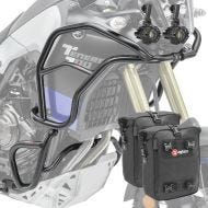Set Sturzbügel oben unten XL + Scheinwerfer für Yamaha Tenere 700 19-21 + Taschen CB4 Motoguard_1