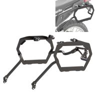 Case carrier compatible with Aprilia Tuareg 660 22-25 Bagtecs SLP for aluminium cases and saddlebags