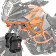 Set Crash Bars + Bags K4 XL X21 fits for KTM 1190 Adventure / R 13-16 Motoguard orange