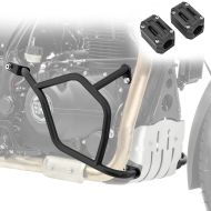 Set Crash Bars + Protector compatible with Royal Enfield Himalayan 17-20 Crash Bar SG2 Motoguard