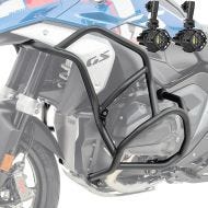 Set Crash bar + Auxiliary lights fit for BMW R 1300 GS 23-24 fog lights Motoguard KT18 black