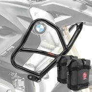 Set Crash Bars + Bags K4 XL fits for BMW R 1200 GS 08-12 Motoguard