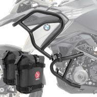 Set Crash Bars + bags fits for BMW G 310 GS 17-24 Motoguard SK3