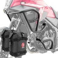 Set Crash Bars + bags fits for Honda NX 500 2024 Motoguard SG67