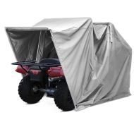 Shelter Garage Tent Cover compatible with Polaris Scrambler 1000 / 850 Motoguard XXXL grey