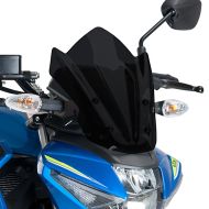 Windshield compatible with Suzuki GSX-S 125 17-21 Dark Smoke Puig NG Sport